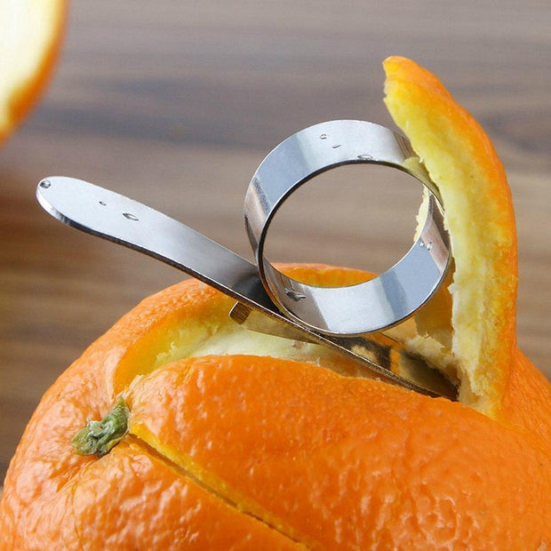 Stainless Steel Orange Peeler Lemon Citrus Fruit Peeler Skin Remover Orange Parer Peeling Fruit Tools Kitchen Accessories