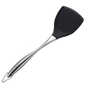 Silicone Spatula Turner Stainless Steel Handle Kitchen Spatula Nonstick Cooking Spatula Egg Turner Wok Shovel Cooking Utensils