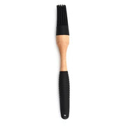 Silicone Wood Turner Soup Spoon Spatula Brush Scraper Pasta Server Gloves Egg Beater Black Kitchen Cooking Tools Kitchenware