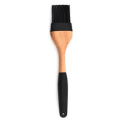 Silicone Wood Turner Soup Spoon Spatula Brush Scraper Pasta Server Gloves Egg Beater Black Kitchen Cooking Tools Kitchenware