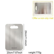 304 Stainless Steel Cutting Boards For Kitchen Antibacterial Anti-mildew Scrapbookiing Chopping BlocK Fruit Vegetable Meat Food