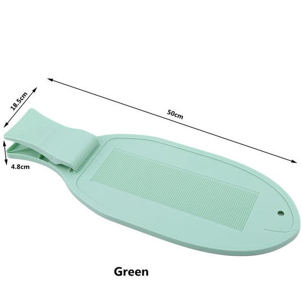 Non-slip fish attached to cutting board kitchen gadgets non-slip plastic seal block with clip thickening fixed board