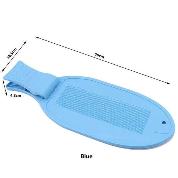 Non-slip fish attached to cutting board kitchen gadgets non-slip plastic seal block with clip thickening fixed board