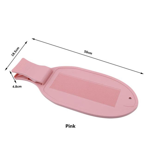 Non-slip fish attached to cutting board kitchen gadgets non-slip plastic seal block with clip thickening fixed board